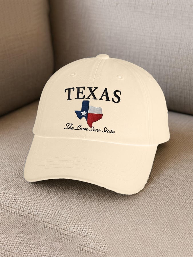 Unisex Texas The Lone Star State Print Baseball Cap
