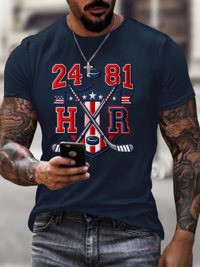 Men's Hockey Romance T-Shirt