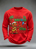 Men's Puerto Rico Christmas Print Top