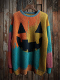Couple Retro Casual Party Halloween Sweater