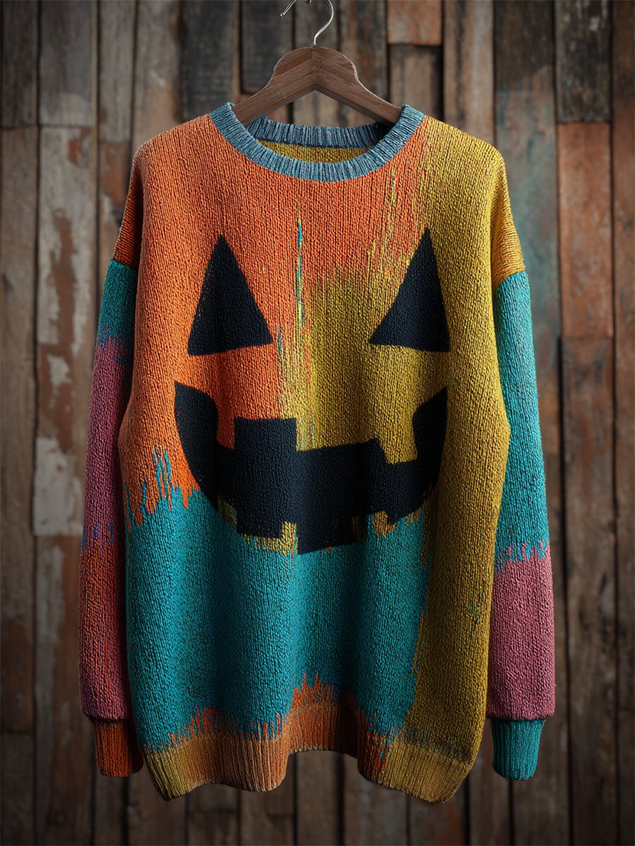 Couple Retro Casual Party Halloween Sweater