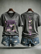 Women's Midnight Margaritas Print Casual T-shirt