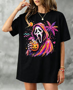 Women's Horror Summerween Vibes Printed T-shirts