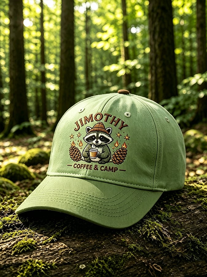 Men'S And Women'S Casual in a world full of trash panda Be a Jimothy Print Hats