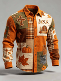 Men's Fall Print Shirt