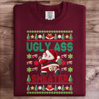 Funny Santas Christmas Art Print Sweatshirt