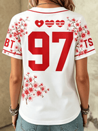 BTS Women's Printed Short-Sleeve T-Shirt