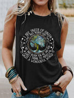 Hippie What A Wonderful World Crew Neck Vest