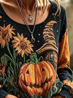 Women'S Casual Printed Top