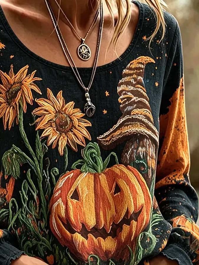 Women'S Casual Printed Top