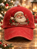 Unisex Christmas Santa Claus Print Hat