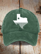 Unisex Texas Flood Print Hat
