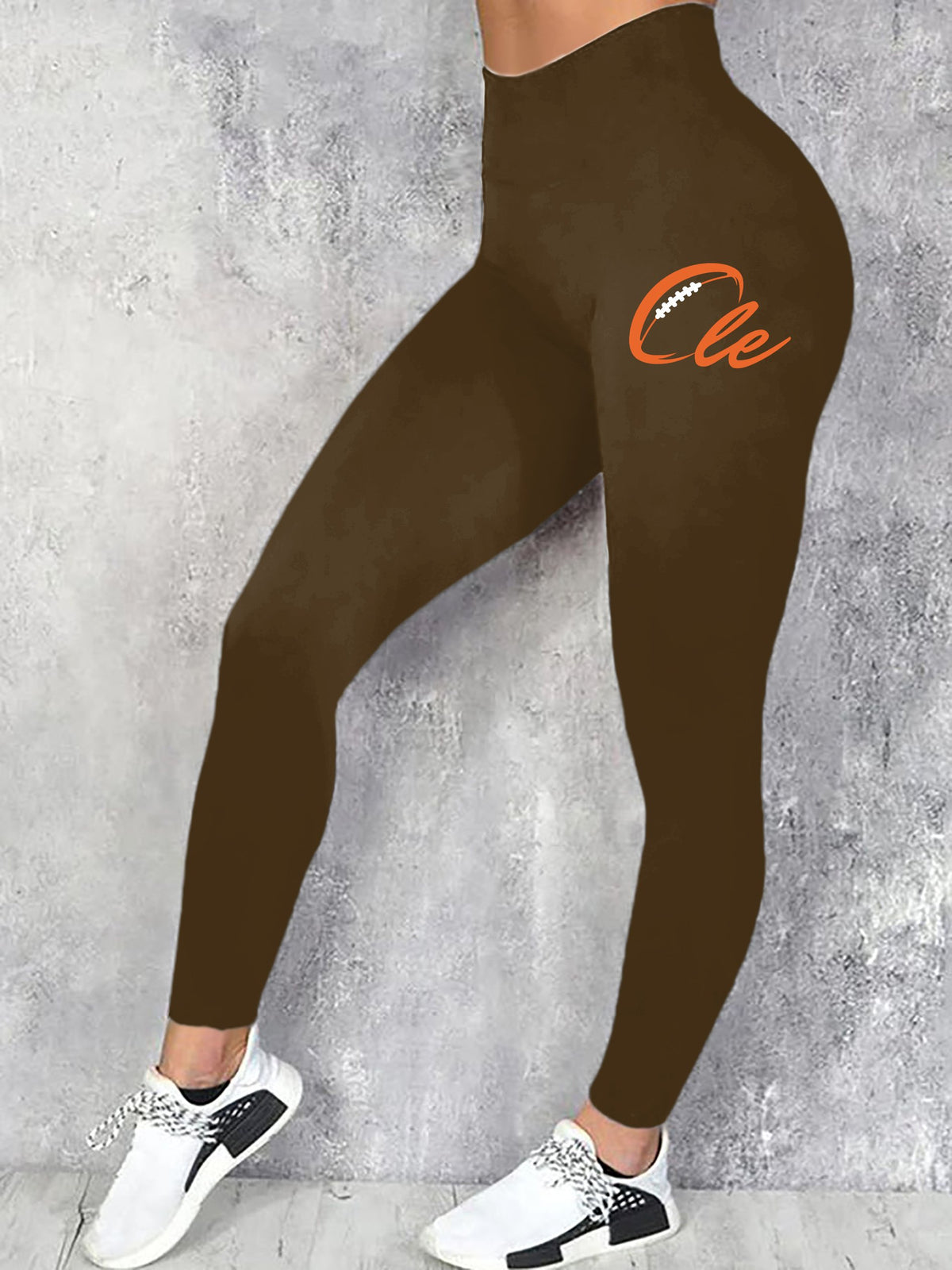 Women's Rugby Print Leggings