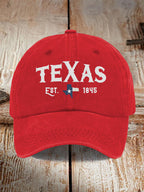 Unisex Texas 1845 Print Hat