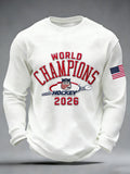 Men's United States Ice Hockey Print T-Shirt
