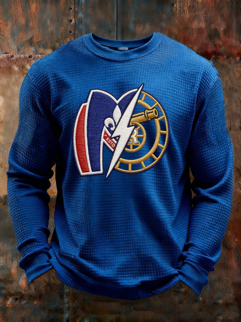 Men's Retro Hockey Fan Gift Printed Casual Top
