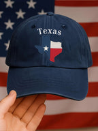 Unisex Texas Strong Print Baseball Cap