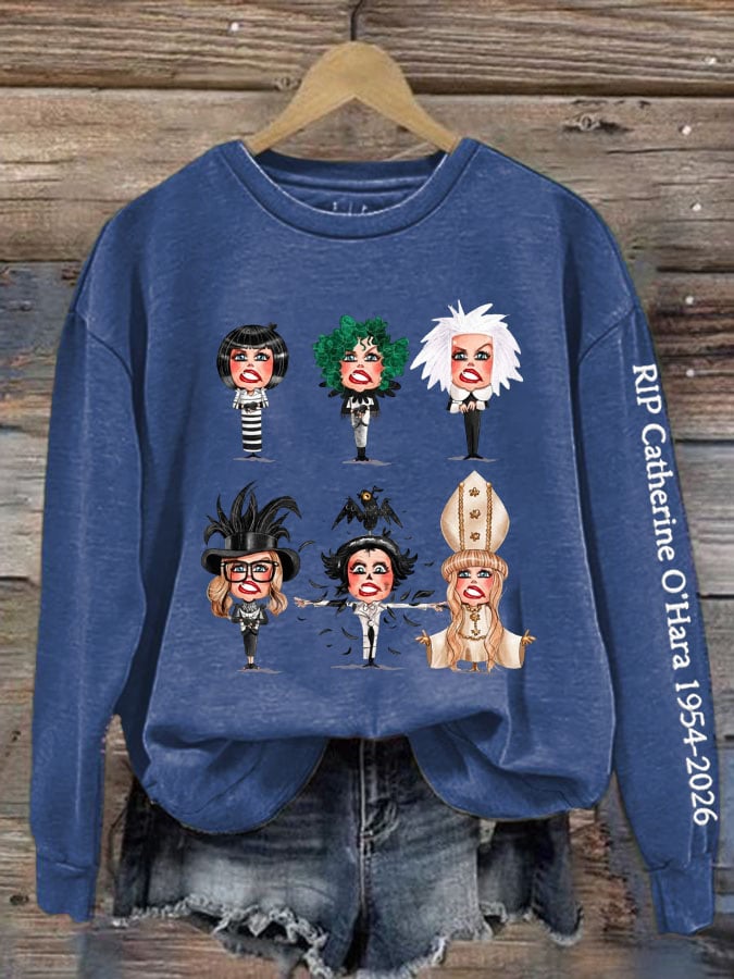 Women's Retro RIP 1954-2026 Print Sweatshirt