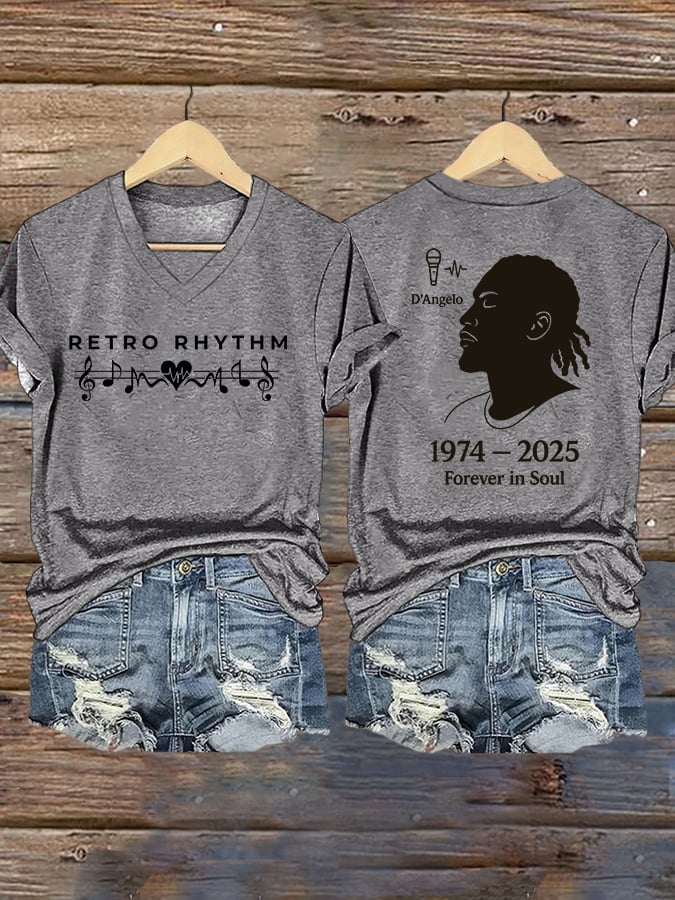 Women's Casual Commemorative Singer T-Shirt