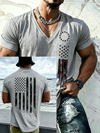 Men's USA 1776-2026 Freedom Printed  Shirt