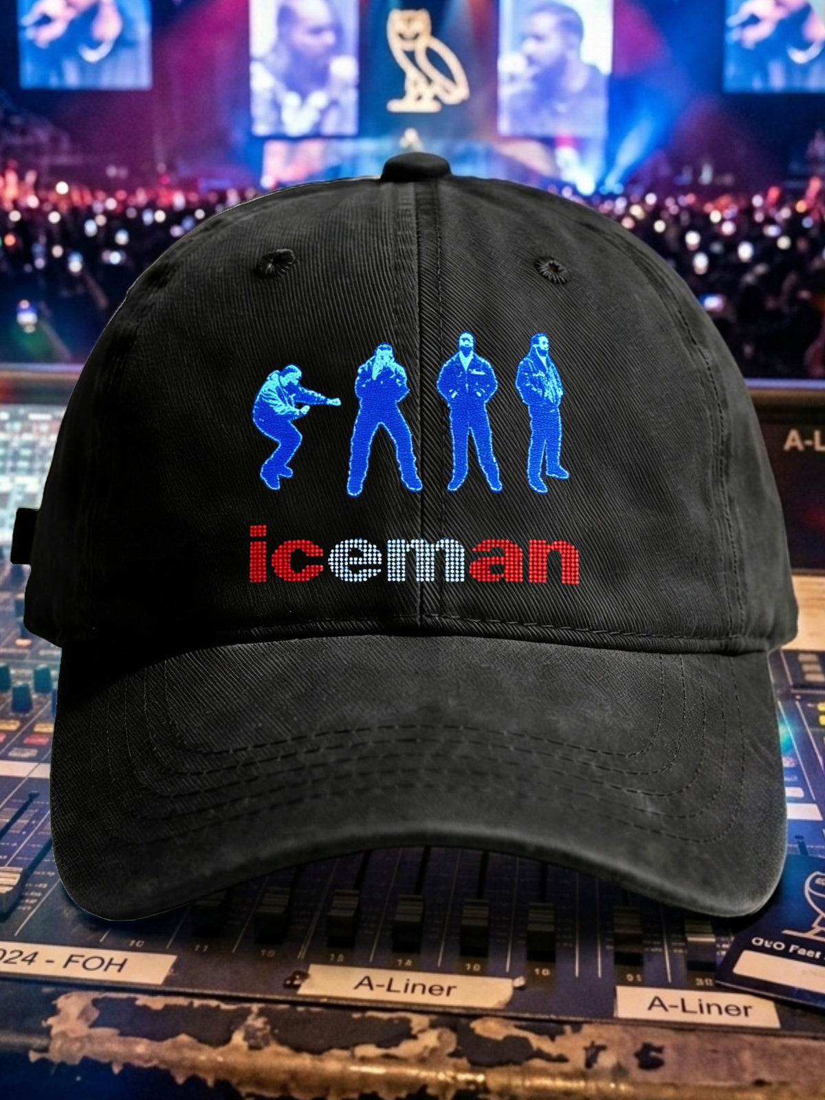 Unisex Vintage Hip Hop Rap Graphic Print Casual Hat