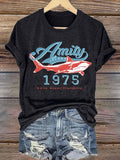 Women's Amity Means Friendship Print T-shirt