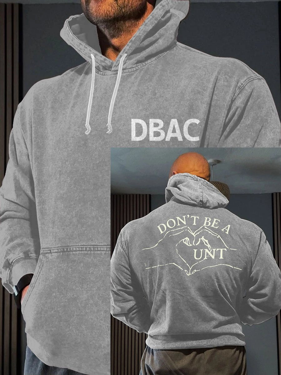 Men's Retro Limerick Lion Ireland's Strongest Man DBAC Printed Hoodie