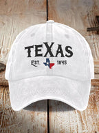 Unisex Texas 1845 Print Hat