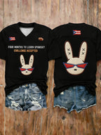 Women's Printed Casual Top