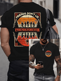 Men's Stranger Friends Forever Printed T-Shirt
