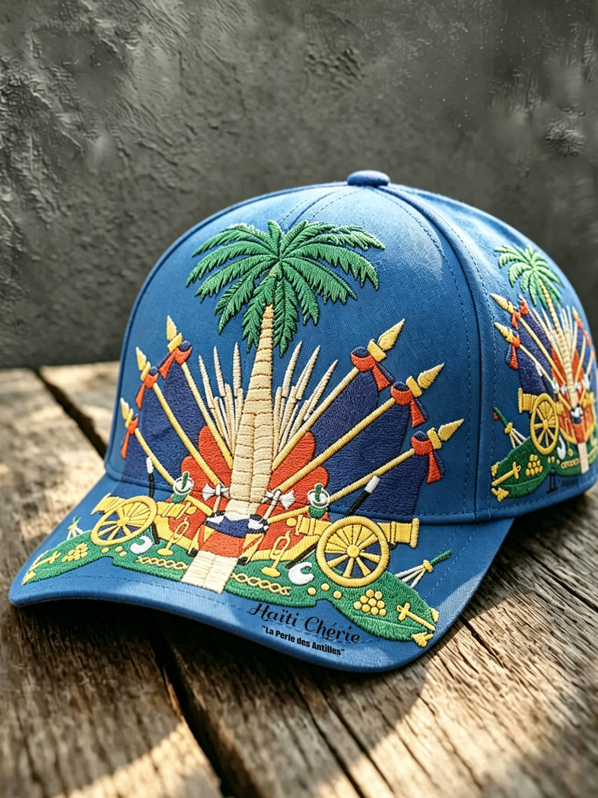 Haiti: Pearl of the Caribbean â€?Printed Baseball Cap