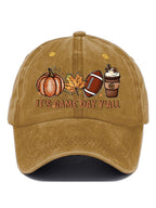 It's Game Day Y'all Football Print Baseball Cap