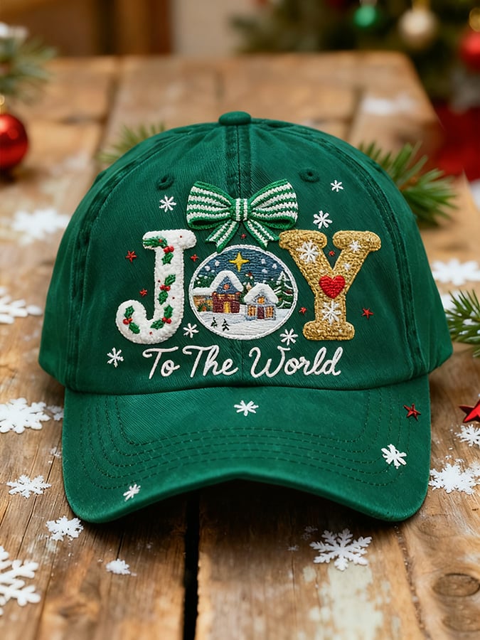 Unisex Casual Christmas Jesus Washed Cotton Hat