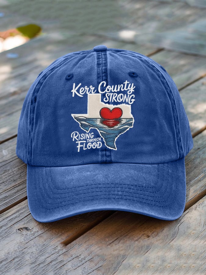 Texas Strong Hill Country Printed Hat for Men and Women