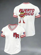 Men's Baseball Print T-Shirt