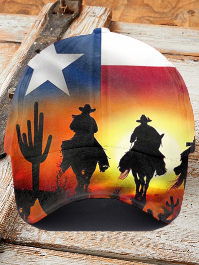 Texas Floods Printed Baseball Cap