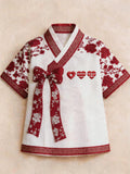 Women Concert-Inspired Jeogori Hanbok Top With Tassel