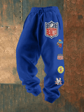 Men's Benito Bowl Printed Casual Drawstring Pants