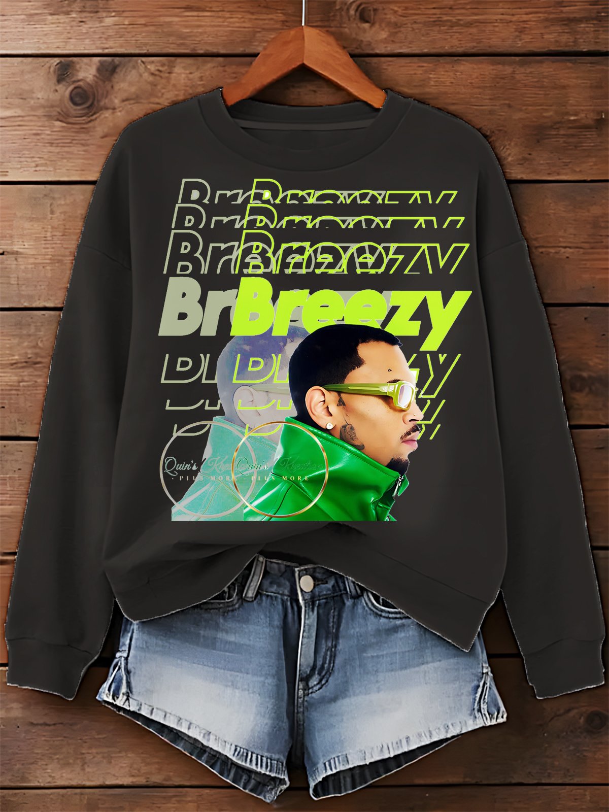 Breezy Bowl Women's Reversible Print Sweatshirt