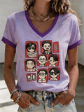 Women's Music Art Print T-shirt