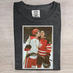 Heated Rivalry Hockey Gay Art Print T-Shirt