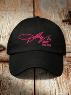 Retro Country Music Legend Print Baseball Cap