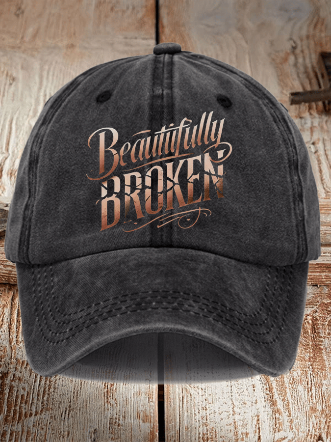 Unisex Distressed Washed Cotton Country Music Hat