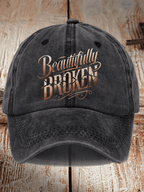 Unisex Distressed Washed Cotton Country Music Hat