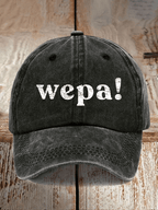 Wepa Puerto Rico Print Baseball Cap