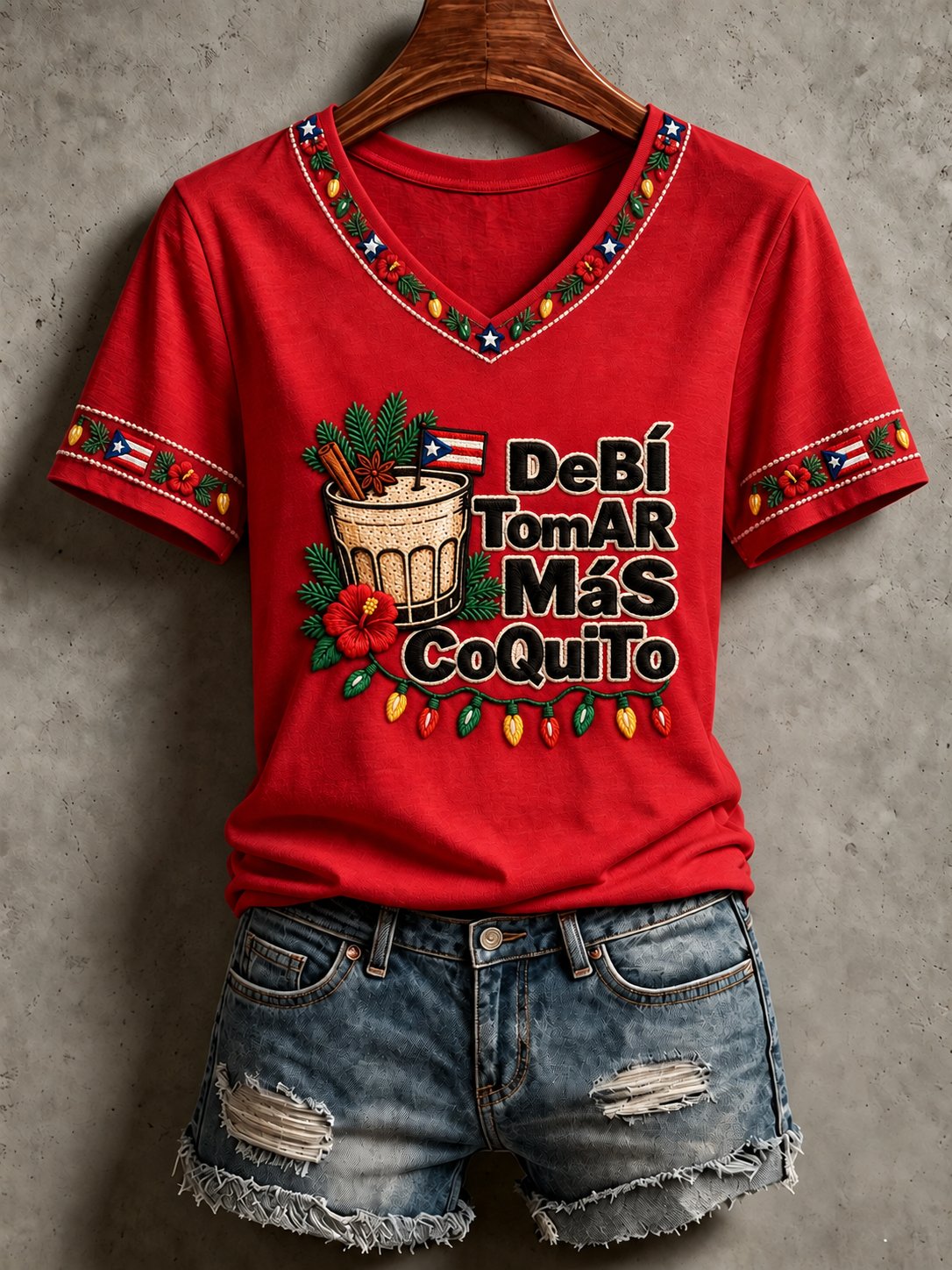 Women's Christmas Print T-Shirt
