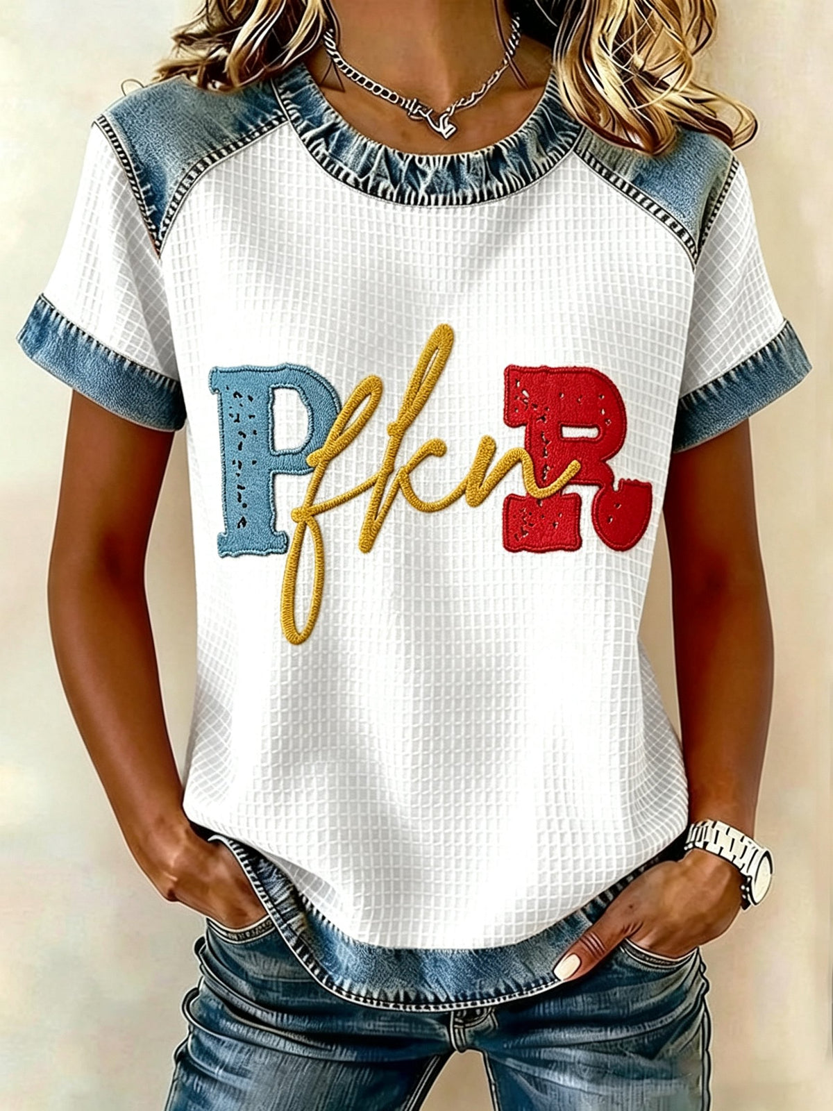Women's Puerto Rico Print T-shirt