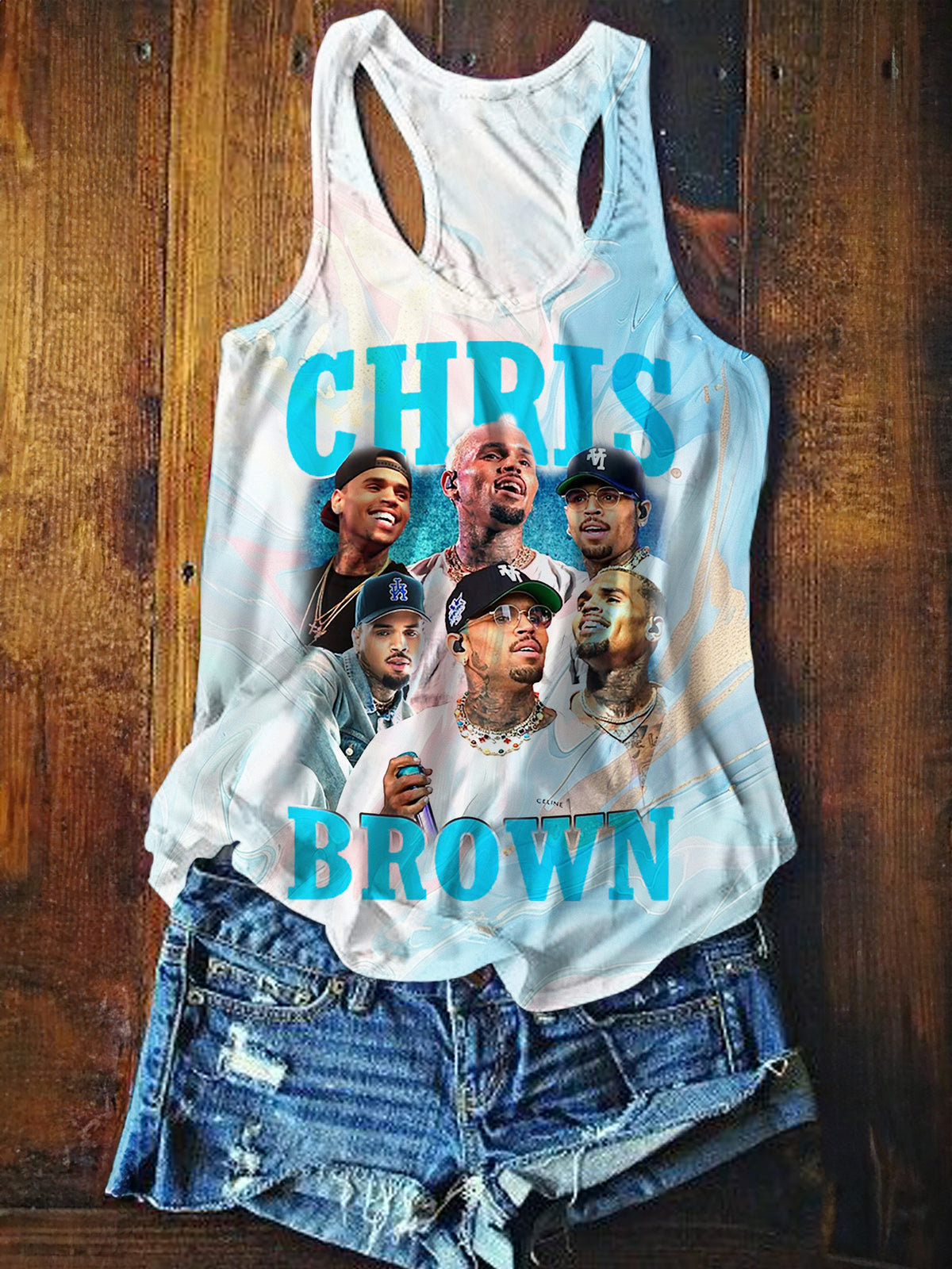 Breezy Bowl XX Printed Casual Tank Top