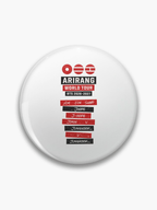 Music Art Pin Buttons
