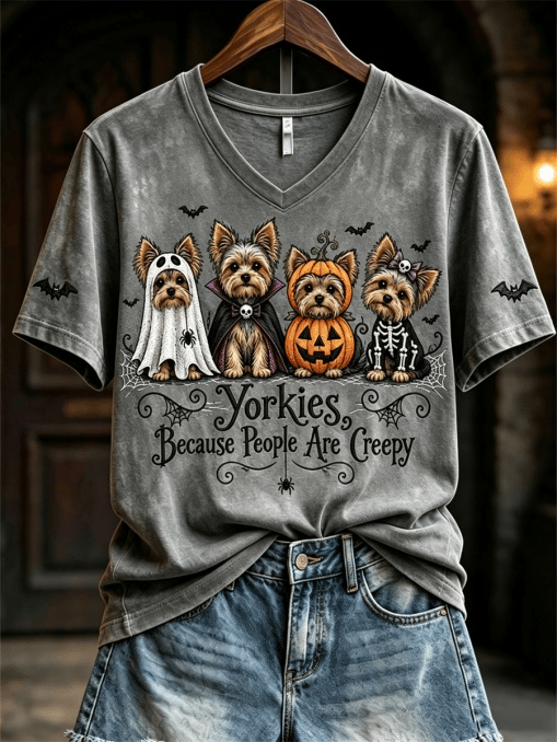 Women's Casual Halloween Printed Top